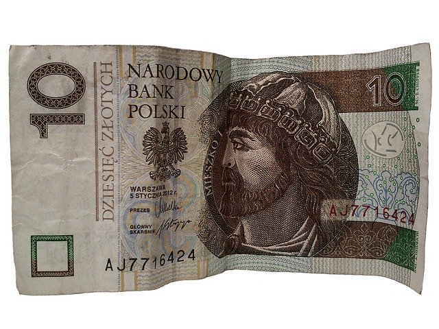 10 zlotých, bankovka
